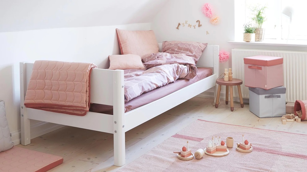 Flexa, barnsäng enkelsäng 90x200 cm White - Bild 3