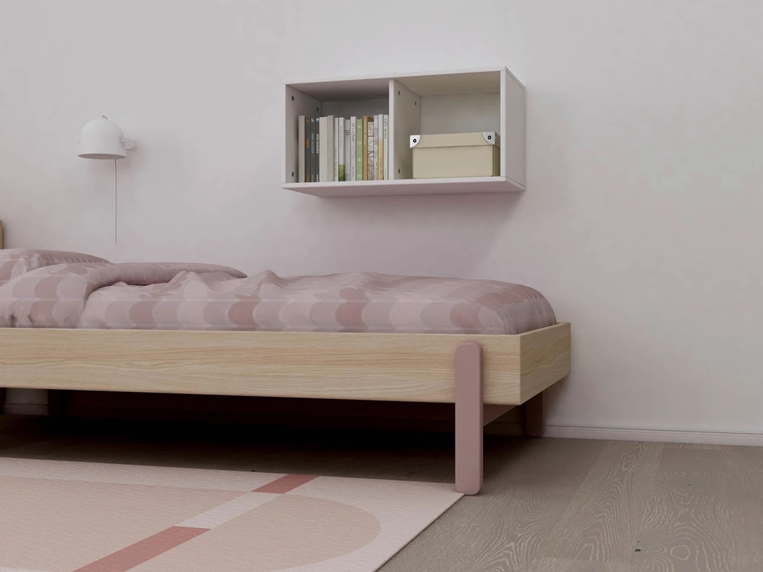 Flexa, barnsäng 90x200 cm Popsicle, cherry oak - Bild 4