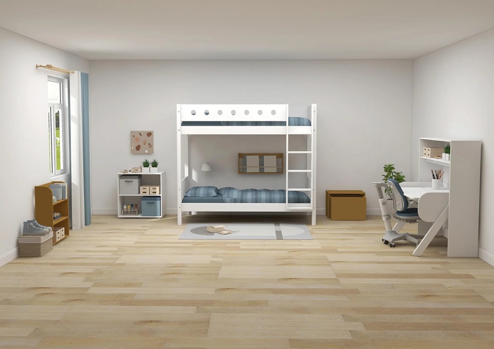 Flexa, hög våningssäng White 90x200 cm - Bild 2