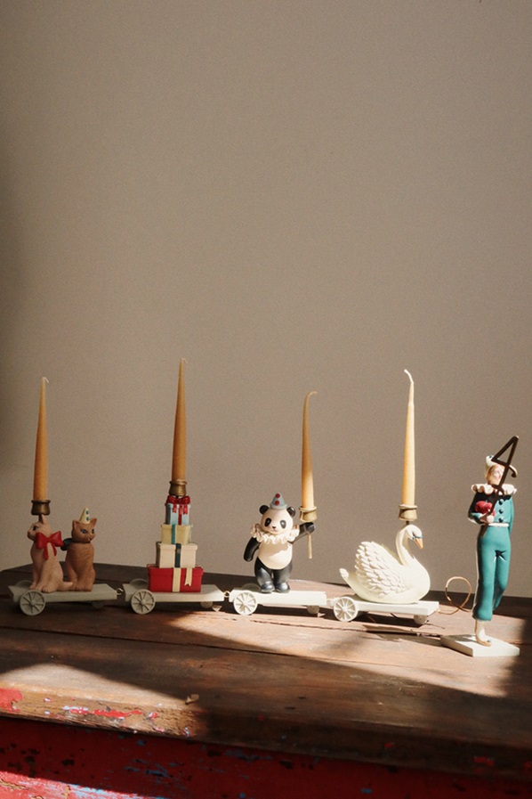 Konges Sløjd, birthday train, Clown Coeur Multi - Bild 3