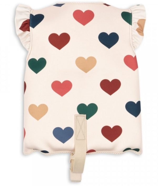 Konges Sløjd, simväst med volanger, Bon Coeur Coloré