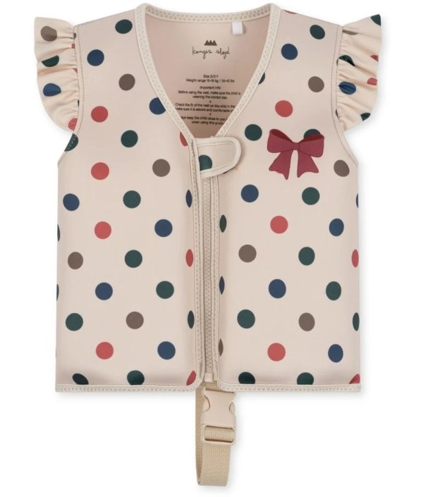 Konges Sløjd, simväst med volanger, Kitty