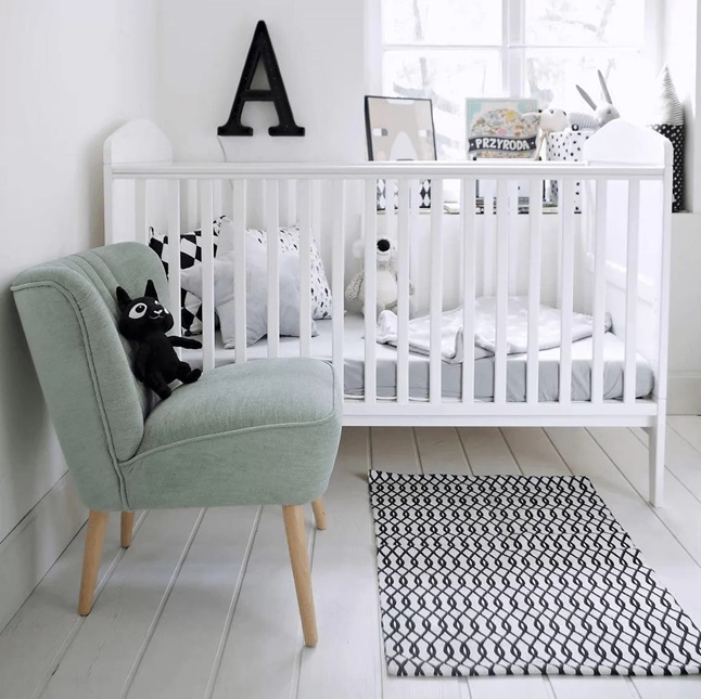 Växasäng juniorsäng Happy, vit - Bild 4