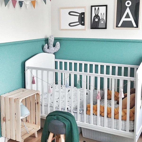 Växasäng juniorsäng Happy, vit - Bild 2