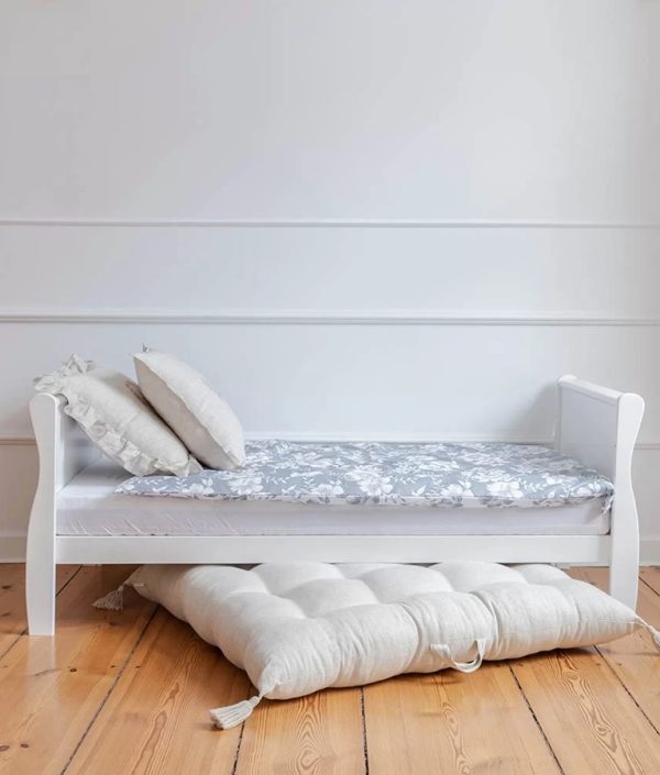 Juniorsäng Majestic 90x200, vit