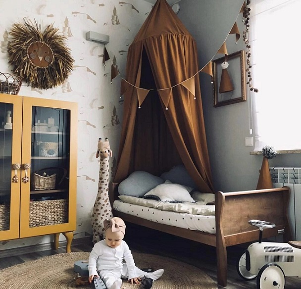 Juniorsäng Majestic 90x200, vintage - Bild 3