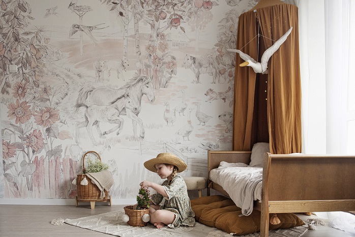 Juniorsäng Majestic 90x200, vintage - Bild 6