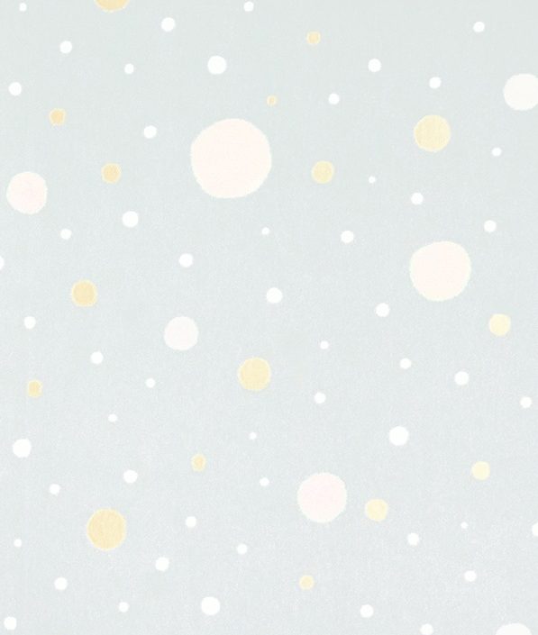 Majvillan, tapet till barnrummet Confetti, grå/guld