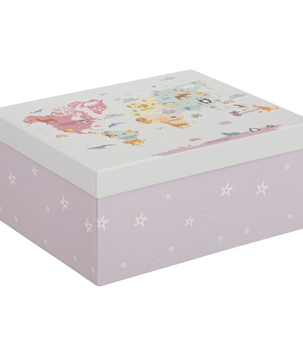 Förvaringslådor Rainbow, 3-pack