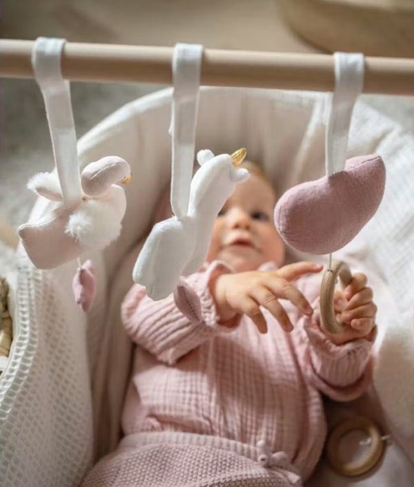 JaBaDaBaDo, figurer till babygym Svan, rosa