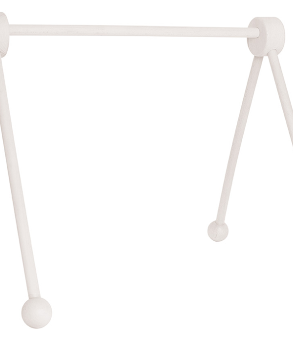 JaBaDaBaDo, babygym i trä, vit