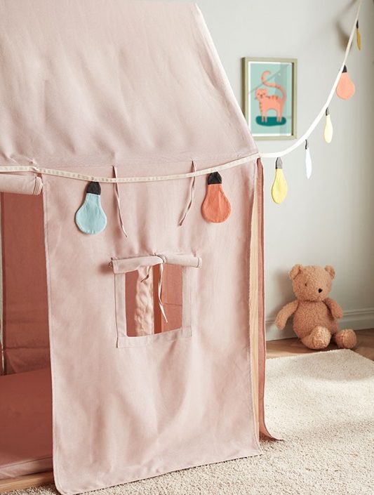 Kid's Concept, lekhus lektält ljusrosa