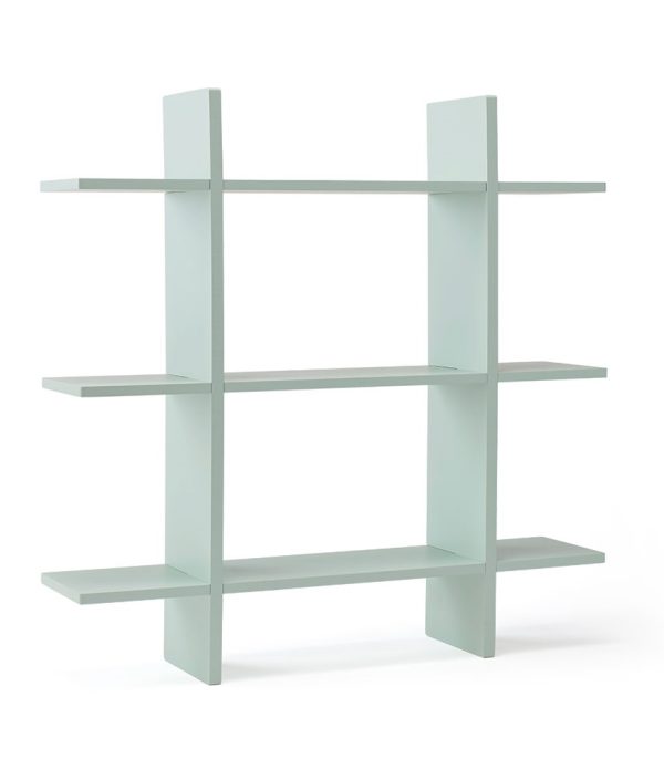 Kid`s Concept, vägghylla 3-plan Star, ljusgrön