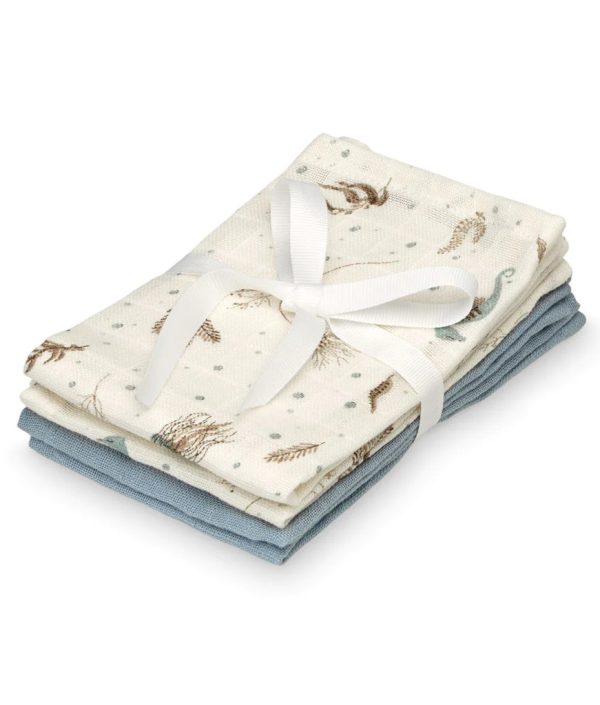 Cam cam, muslinfilt 4-pack, Sea garden