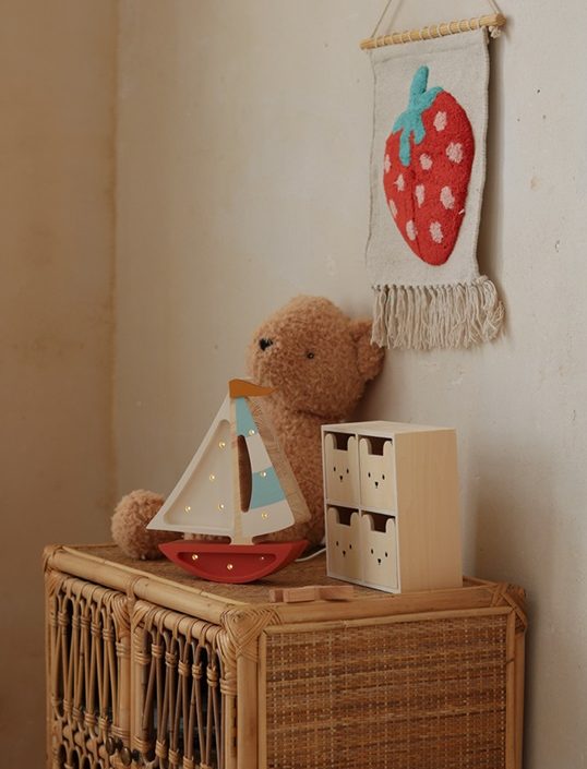 Little Lights, Nattlampa till barnrummet, Segelbåt clay