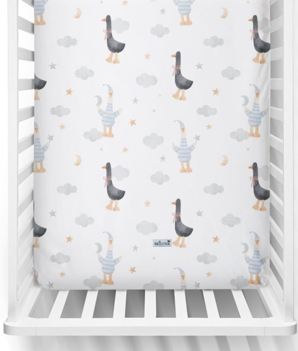 Dra-på-lakan till juniorsäng, Ducky