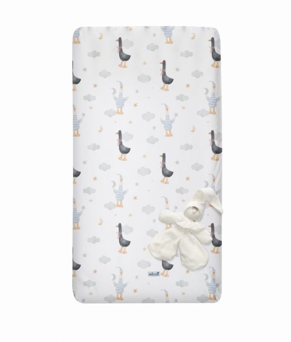 Dra-på-lakan till juniorsäng, Ducky