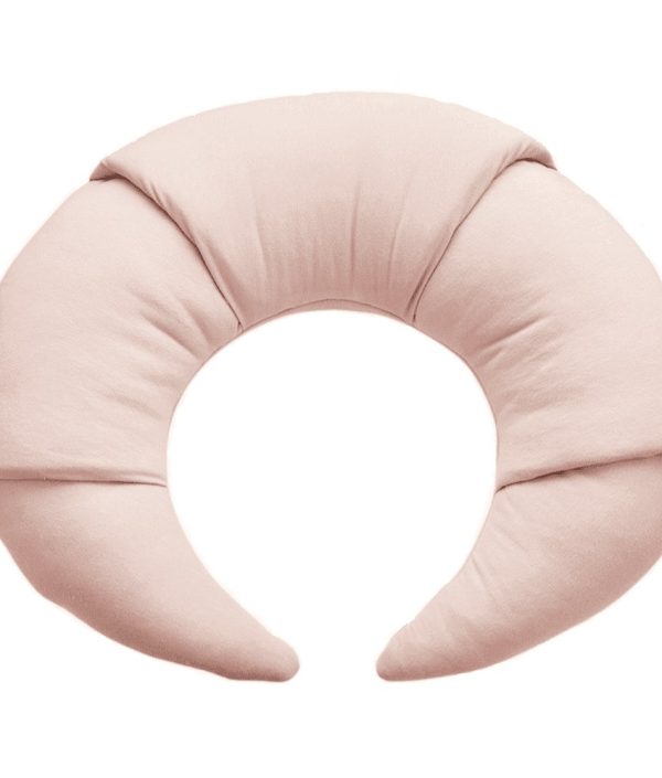 Cotton & Sweets, amningskudde Croissant, puderrosa