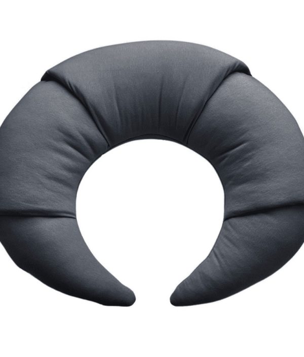 Cotton & Sweets, amningskudde Croissant, grafit