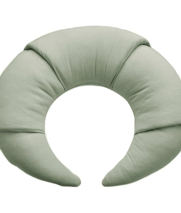 Cotton & Sweets, amningskudde Croissant, desert green