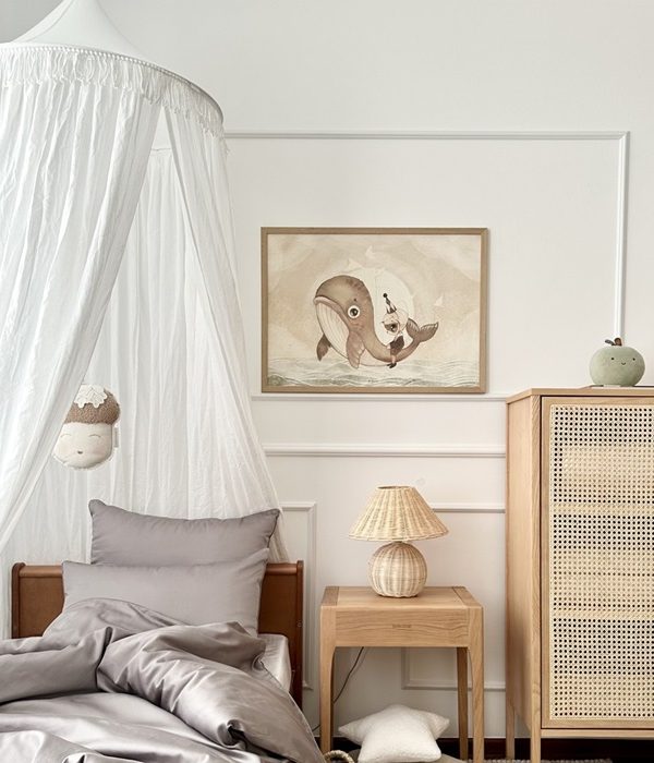 Boho twist vit sänghimmel maxi, Cotton & Sweets