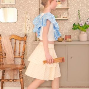 Majvillan, tapet till barnrummet Flora, dreamy lilac