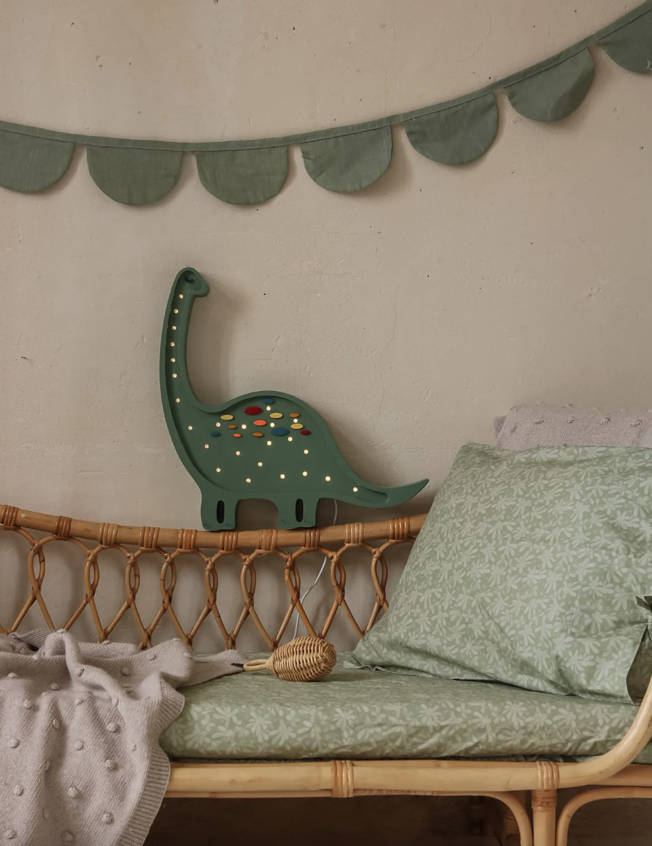 Little Lights, Nattlampa till barnrummet, Dino grön - Bild 2