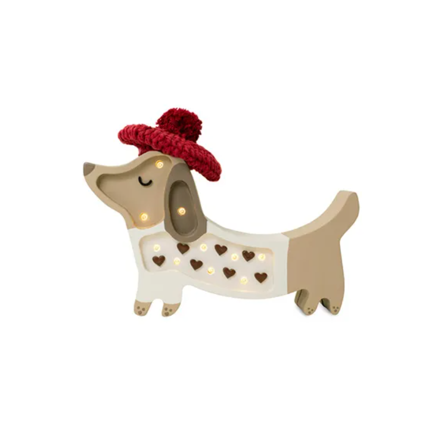 Little Lights, Nattlampa till barnrummet, Tax mini, chocolate heart