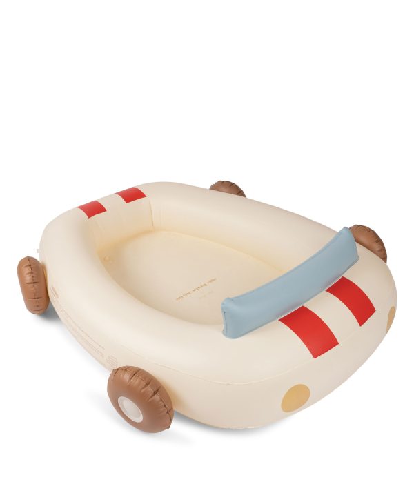 Konges Sløjd, Barnpool med solskydd, Car creme off white