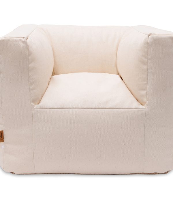Jollein, Soffa Beanbag fåtölj, natural twill