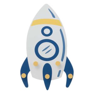 Hängare krokbräda till barnrummet, Rocket