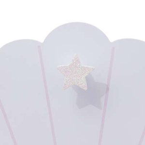 Hängare krokbräda till barnrummet, snäcka lila