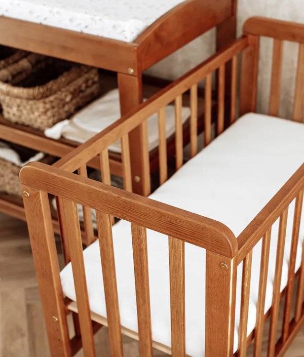 Spjälsäng/Side crib , vintage