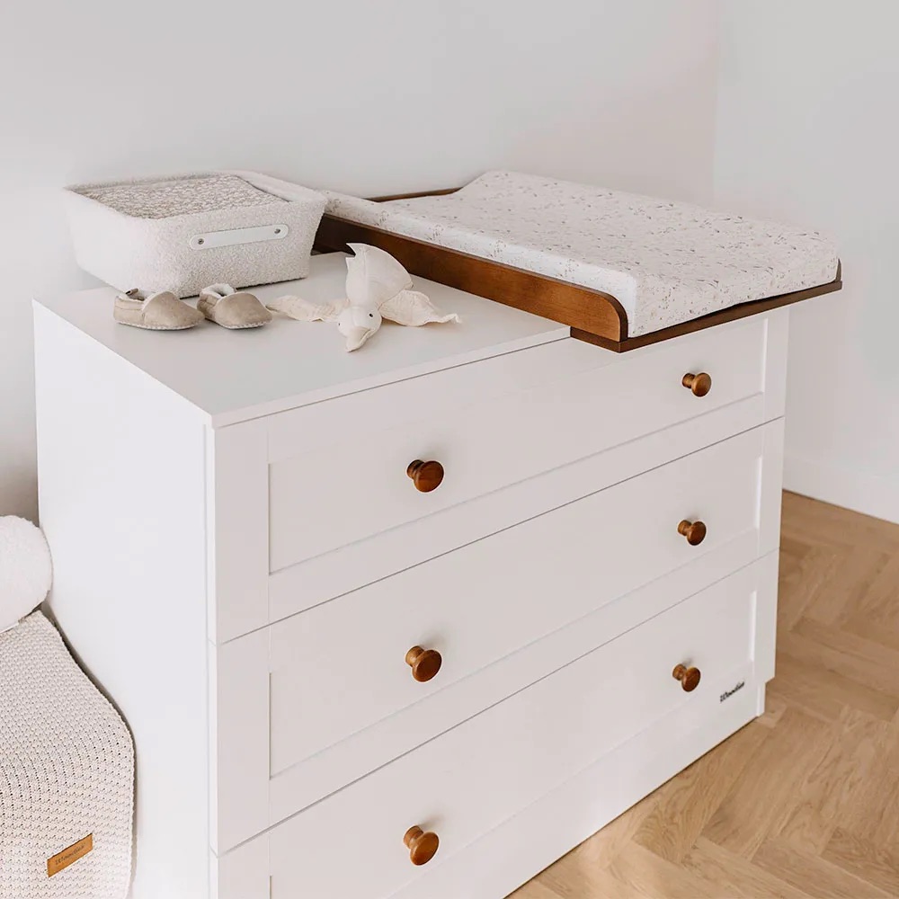 Klassisk byrå och skötbord, vintage - Bild 2