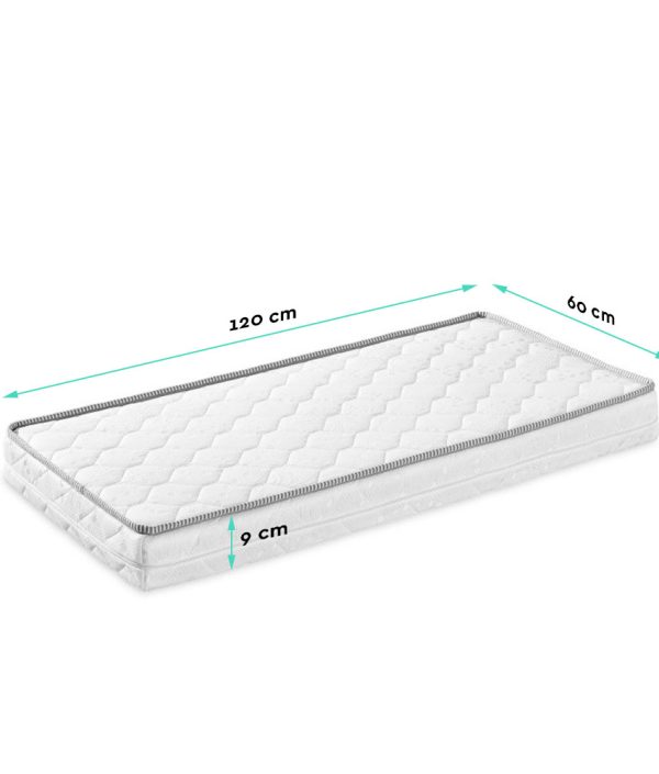 Madrass till spjälsäng 60x120 cm