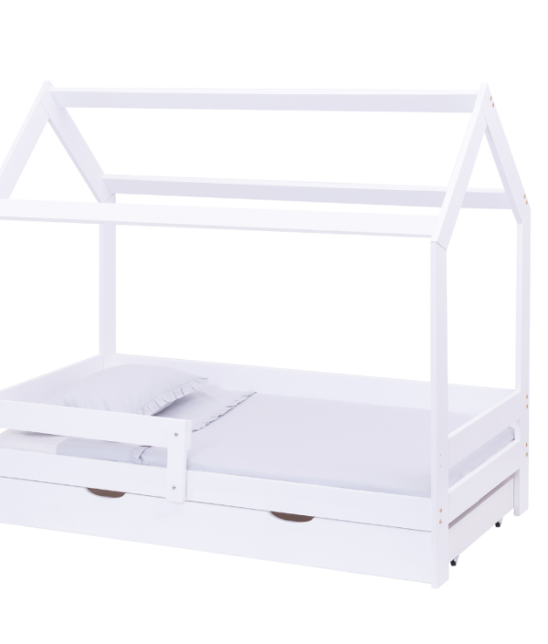 Vit hussäng eco junior 80x160