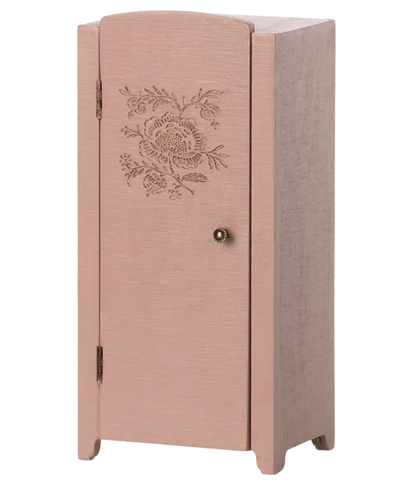 Maileg, trä garderob vintage, light rose