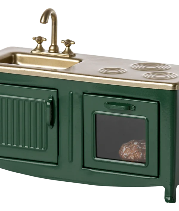 Maileg, grön mini kök till dockhus