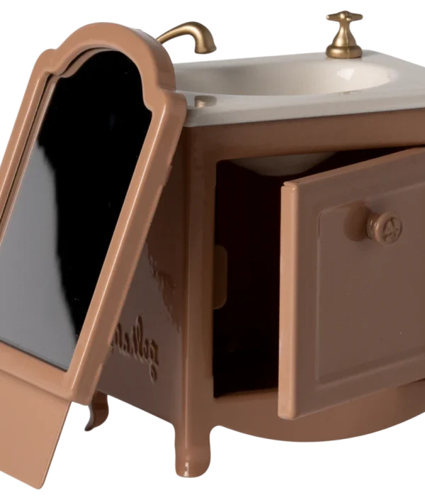 Maileg, handfat med spegel, dark powder