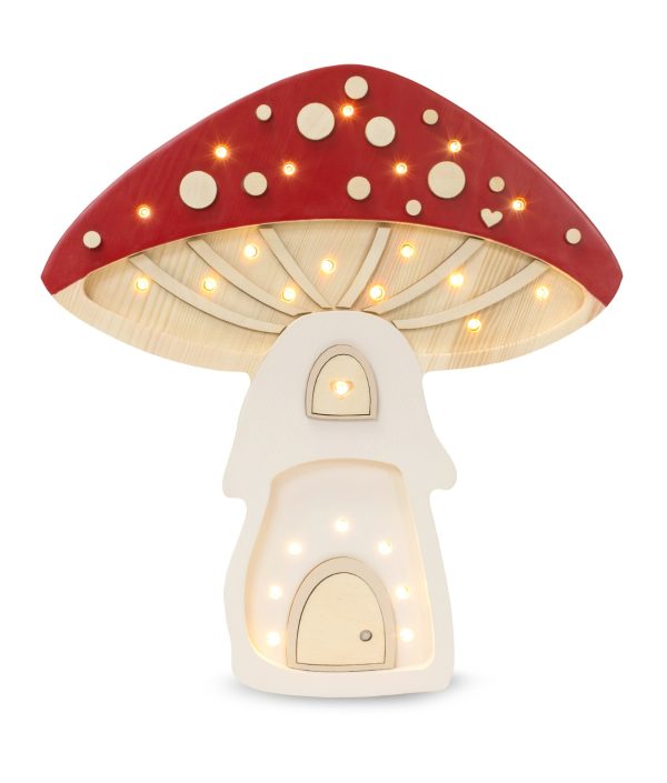 Little Lights, Nattlampa, Mushroom House,  Fairies Toadstool