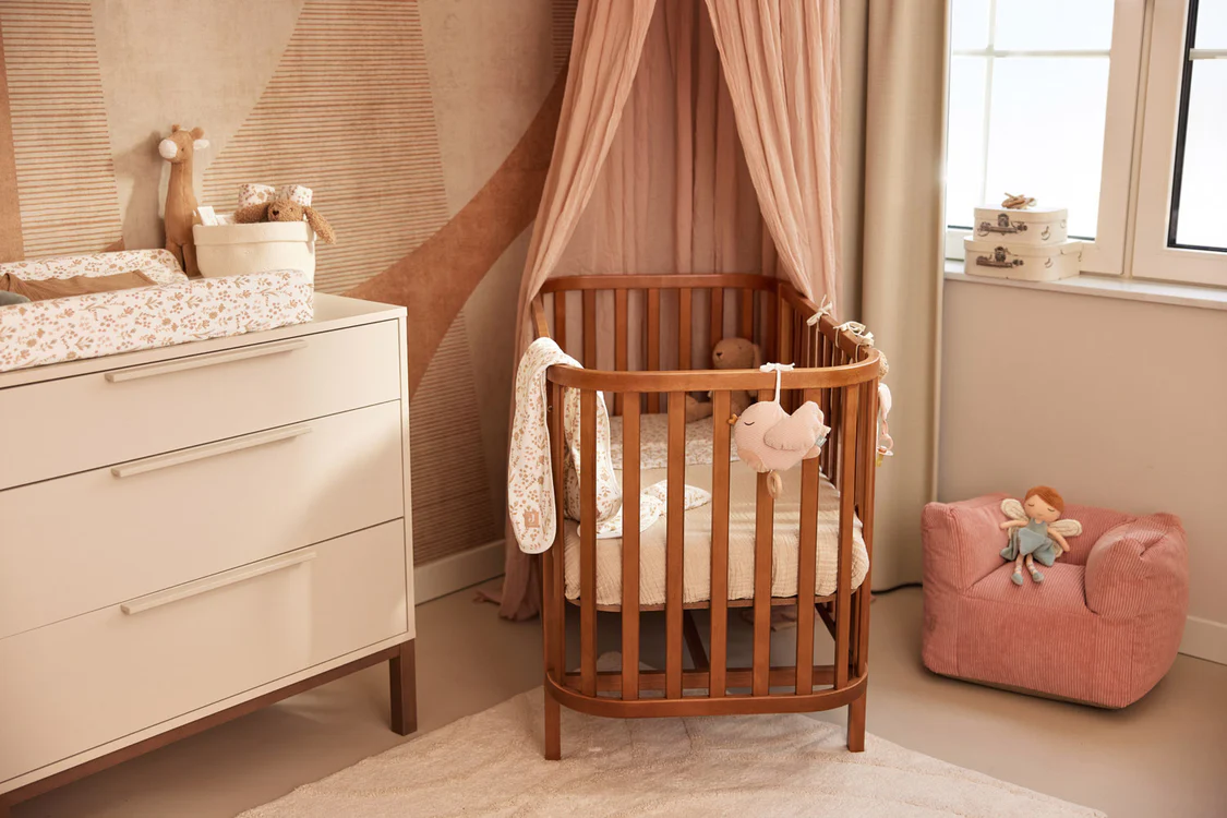 Jollein, Soffa Beanbag fåtölj, Wild Rose - Bild 6