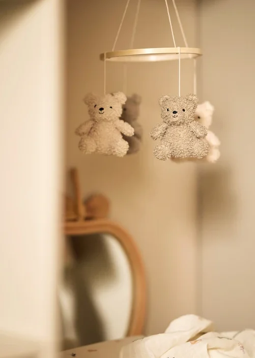 Jollein, sängmobil Teddy Bear Olive Green/Naturel