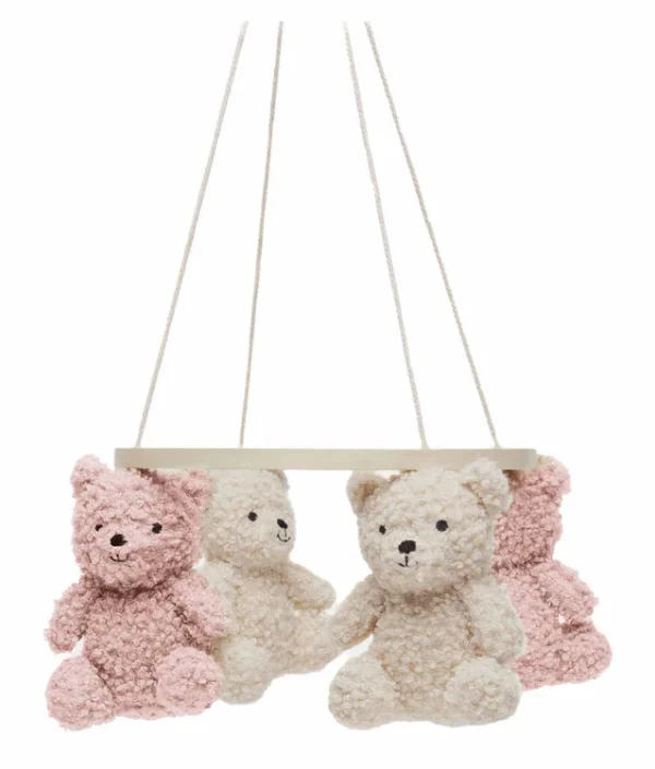 Jollein, sängmobil Teddy Bear Wild Rose/Naturel