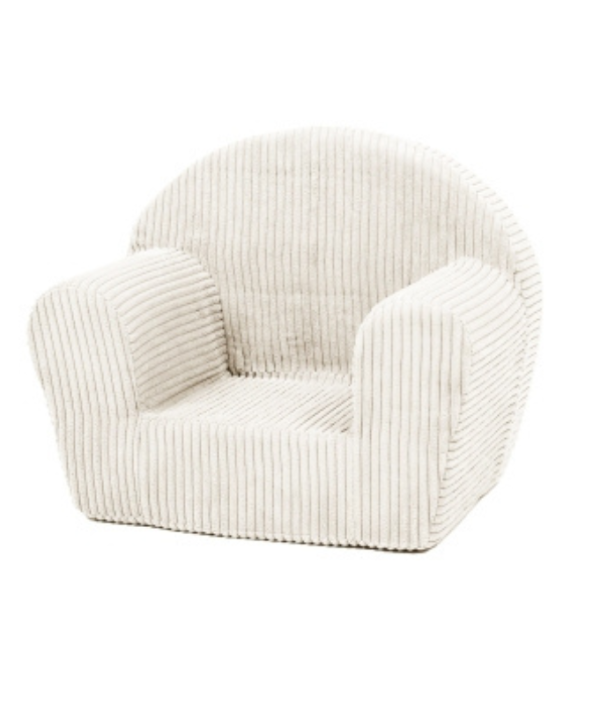 Soffa Beanbag fåtölj, beige manchester tyg