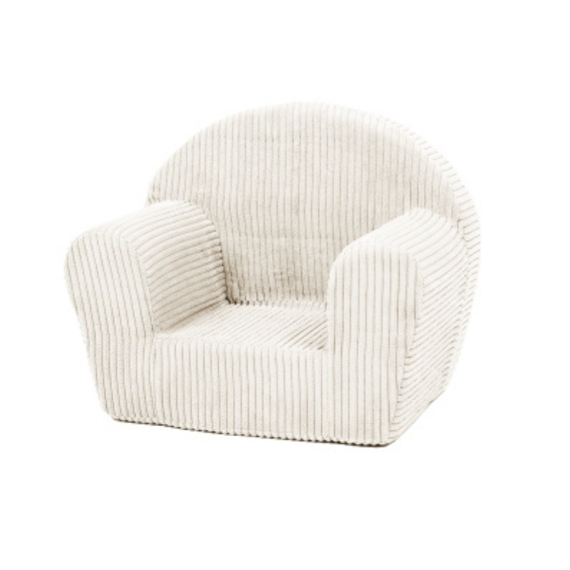 Soffa Beanbag fåtölj, beige manchester tyg