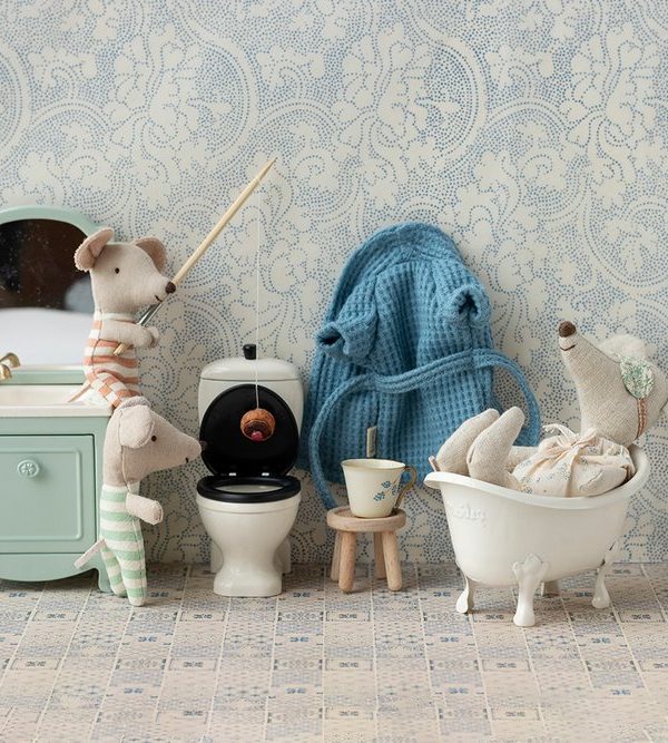 Maileg, handfat med spegel, mintgrön