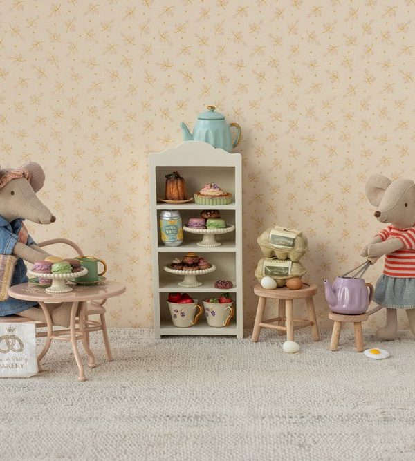 Maileg, Stort café-set till mus, ljusrosa