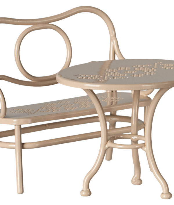 Maileg, Stort café-set till mus, ljusrosa