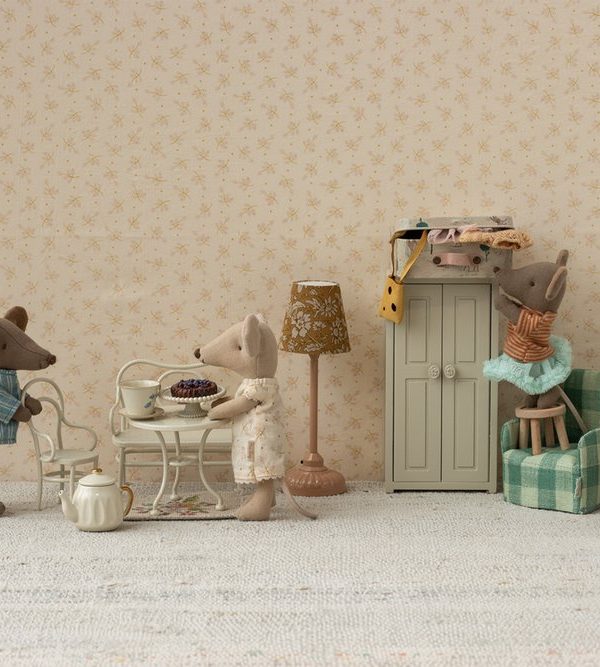 Maileg, Litet café-set till mus, offwhite