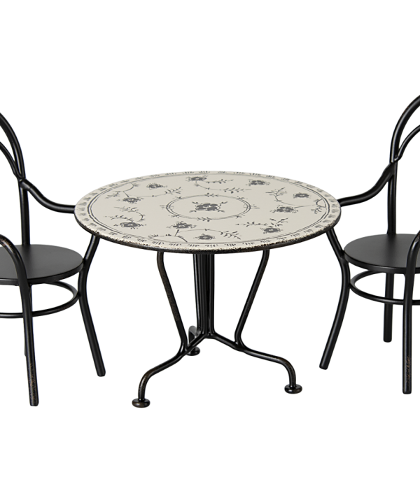 Maileg, Matbord, set med 2 stolar